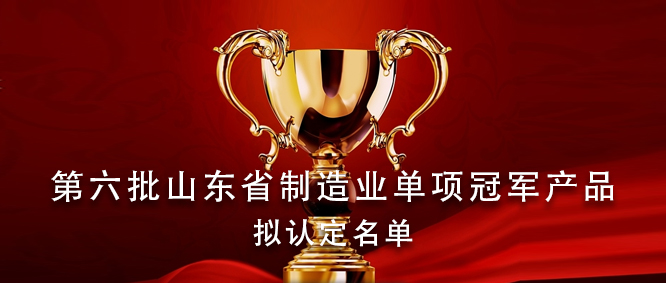 捷報頻傳！青島義龍入選第六批山東省制造業單項冠軍產品擬認定名單